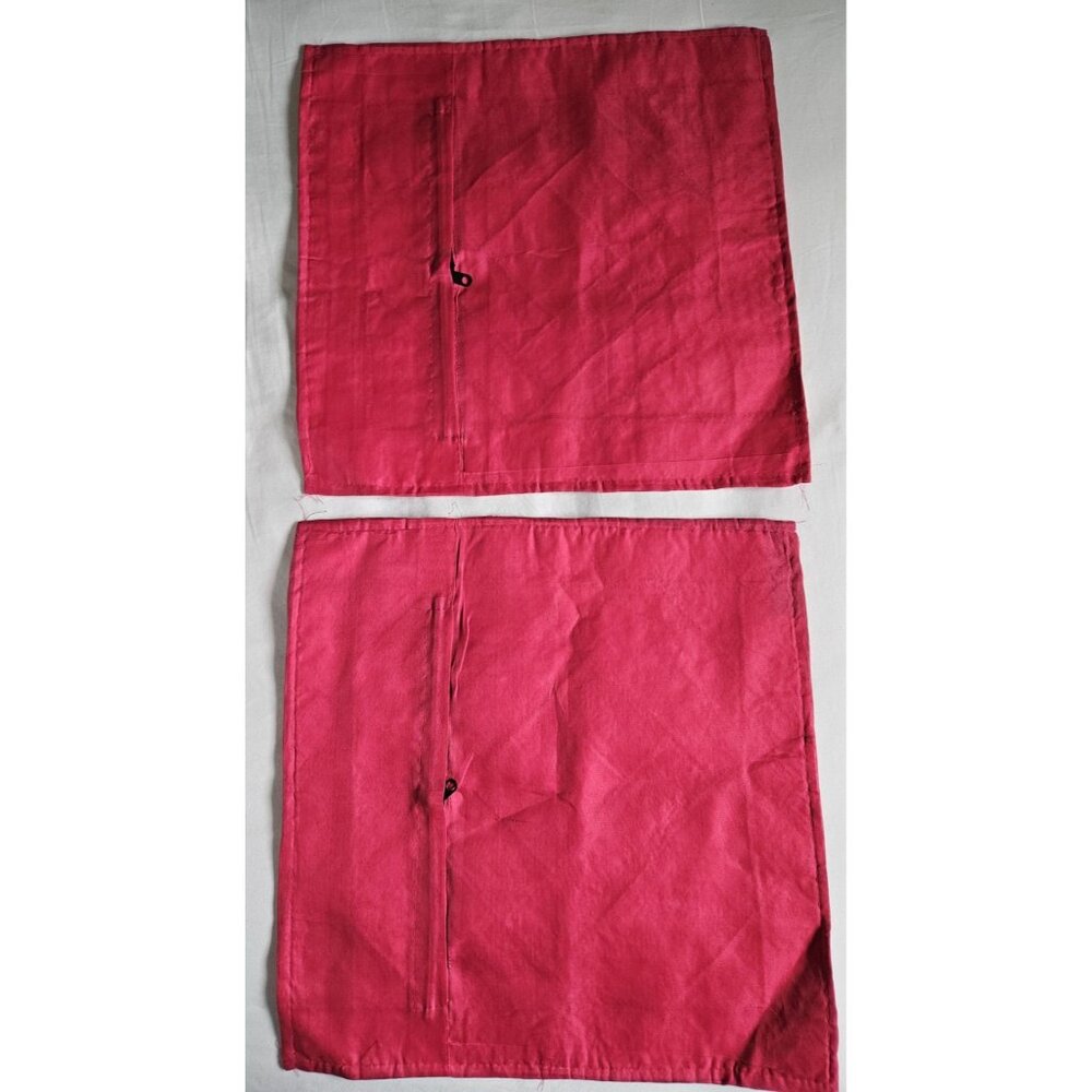 Set Of 2 Handmade Embroidered Pillow Covers Made In India - Picture 6 of 6